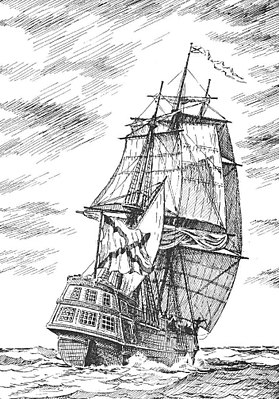 Изображение из книги А. А. Чернышёва «Российский парусный флот»