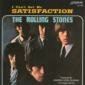Обложка сингла The Rolling Stones «(I Can't Get No) Satisfaction» (1965)