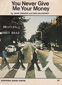 Обложка песни The Beatles «You Never Give Me Your Money»