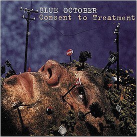 Обложка альбома Blue October «Consent to Treatment» (2000)