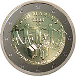 €2 — Сан-Марино 2008
