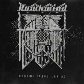 Обложка альбома Hawkwind «Doremi Fasol Latido» (1972)