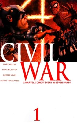Civil War № 1(июль 2006 года). Художник: Стив Макнивен