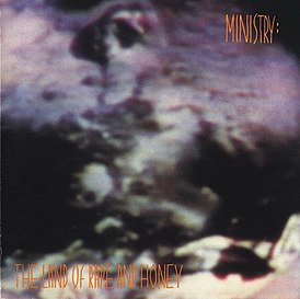Обложка альбома Ministry «The Land of Rape and Honey» (1988)