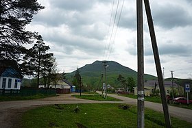 Гора Шизе, вид из станицы Эриванской