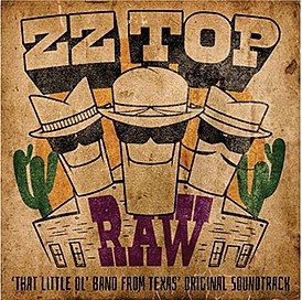 Обложка альбома ZZ Top «Raw» (2022)