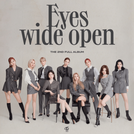 Обложка альбома Twice «Eyes Wide Open» (2020)