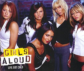 Обложка сингла Girls Aloud «Life Got Cold» (2003)