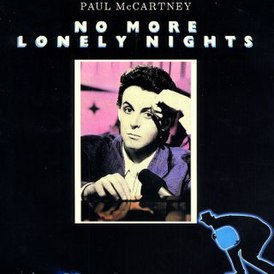 Обложка сингла Пола Маккартни «No More Lonely Nights» (1984)