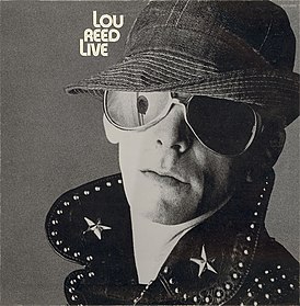 Обложка альбома Лу Рида «Lou Reed Live» (1975)