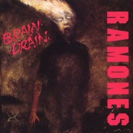 Обложка альбома Ramones «Brain Drain» (1989)