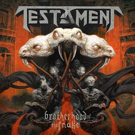 Обложка альбома Testament «Brotherhood of the Snake» (2016)