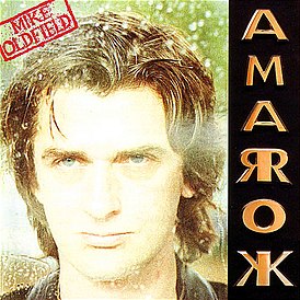 Обложка альбома Майк Олдфилд «Amarok» (1990)