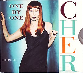 Обложка сингла Шер «One by One» (1996)