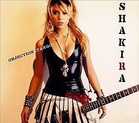 Обложка сингла Шакиры «Objection (Tango)» (2002)
