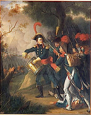 Генерал Дюэм в сражении у Дирсхейма 20 апреля 1797 г.