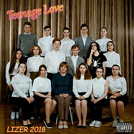 Обложка альбома Lizer «Teenage Love» (2018)