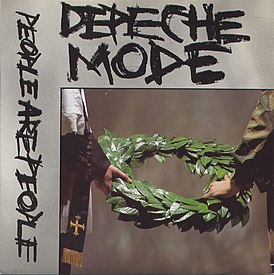 Обложка сингла Depeche Mode «People Are People» (1984)