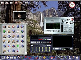Рабочий стол AmigaOS 3.9