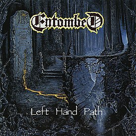 Обложка альбома Entombed «Left Hand Path» (1990)