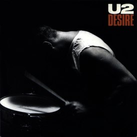 Обложка сингла U2 «Desire» (1988)