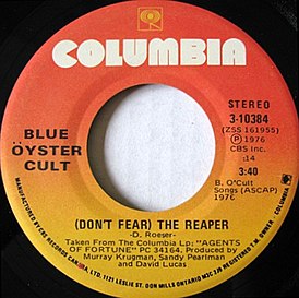Обложка песни Blue Öyster Cult ««Don't Fear The Reaper»»