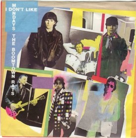 Обложка сингла The Boomtown Rats «I Don’t Like Mondays» (1979)