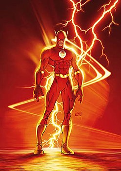 Уолли Уэст, третий Флэш. Обложка The Flash vol. 2 #207, автор — Майкл Тёрнер