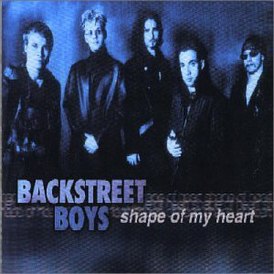 Обложка сингла Backstreet Boys «Shape of My Heart» (2000)