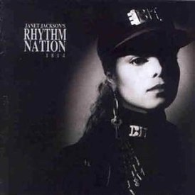 Обложка альбома Джанет Джексон «Janet Jackson’s Rhythm Nation 1814» (1989)