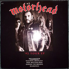 Обложка альбома Motörhead «’92 Tour EP» (1992)