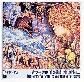 Обложка альбома T. Rex «My People Were Fair and Had Sky in Their Hair… But Now They’re Content to Wear Stars on Their Brows» (1968)