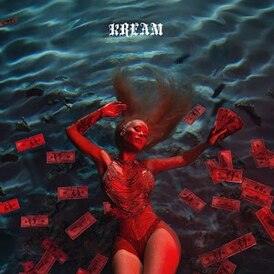 Обложка сингла Игги Азалии «Kream» (2018)