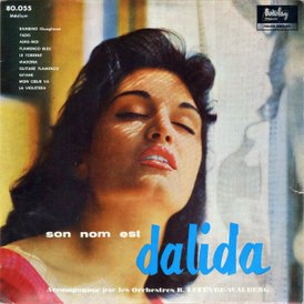 Обложка альбома Далиды «Son nom est Dalida» (1956)