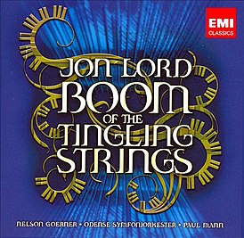 Обложка альбома Джона Лорда «Boom of the Tingling Strings» (2008)