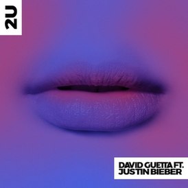 Обложка сингла Давида Гетта при участии Джастина Бибера «2U» (2017)