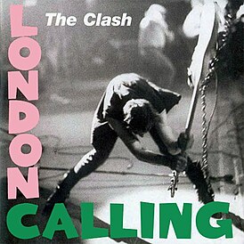 Обложка альбома The Clash «London Calling» (1979)