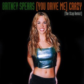 Обложка сингла Бритни Спирс «(You Drive Me) Crazy» (1999)