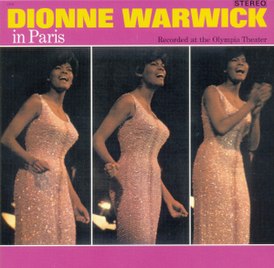 Обложка альбома Дайон Уорвик «Dionne Warwick in Paris» (1966)