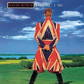 Обложка альбома Дэвида Боуи «Earthling» (1997)