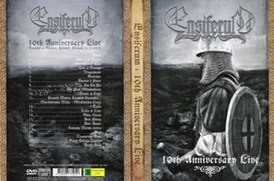 Обложка альбома Ensiferum «10th Anniversary Live» (2006)