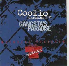 Обложка сингла Кулио при участии L.V. «Gangsta’s Paradise» (1995)