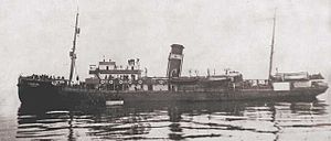 Ледокол-пароход «Малыгин» во время рейса к Земле Франца-Иосифа, 1932 г.