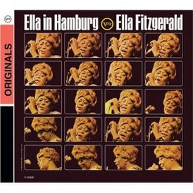 Обложка альбома Эллы Фицджеральд «Ella in Hamburg» (1965)