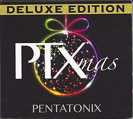 Обложка альбома Pentatonix «PTXmas» (2012)