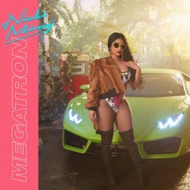Обложка сингла Ники Минаж «Megatron» (2019)