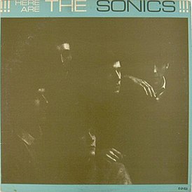 Обложка альбома The Sonics «Here Are the Sonics» (1965)