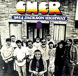 Обложка альбома Шер «3614 Jackson Highway» (1969)