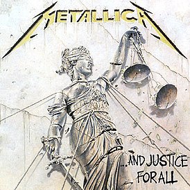 Обложка альбома Metallica «…And Justice For All» (1988)