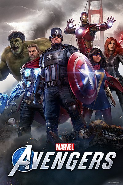 Файл:Обложка Marvel's Avengers.jpg